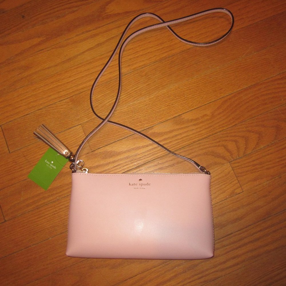 NEW Kate Spade Ivy Street Amy Crossbody Rose Jade